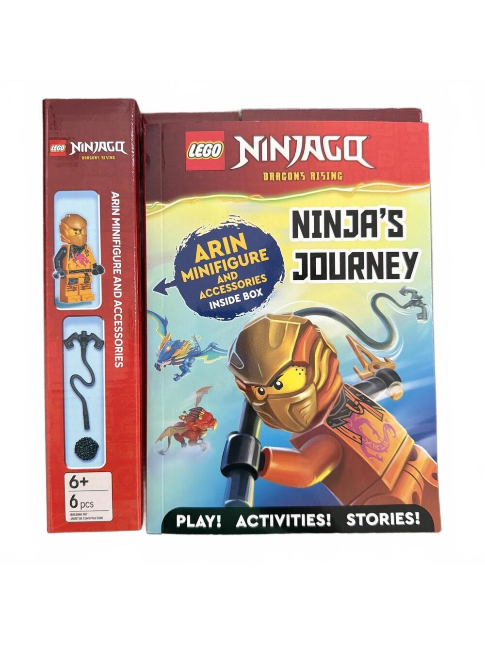 LEGO Ninjago Dragons Rising Activity Book Arin Accessories Mini Figurine NEW